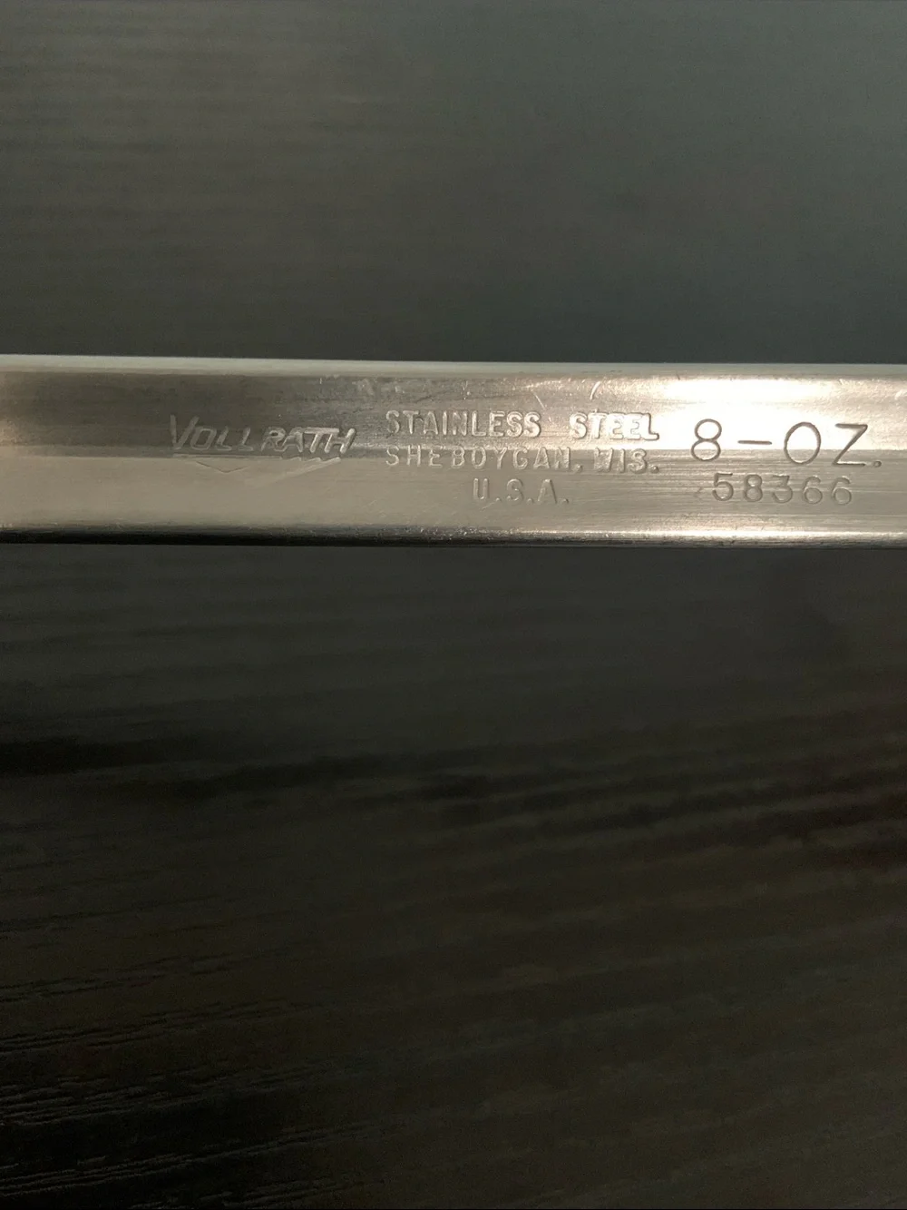 8 oz Ladle with Coated Hooked Handle